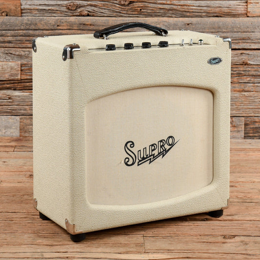 Supro Handwired Sahara Combo White 2008 Amps / Guitar Combos