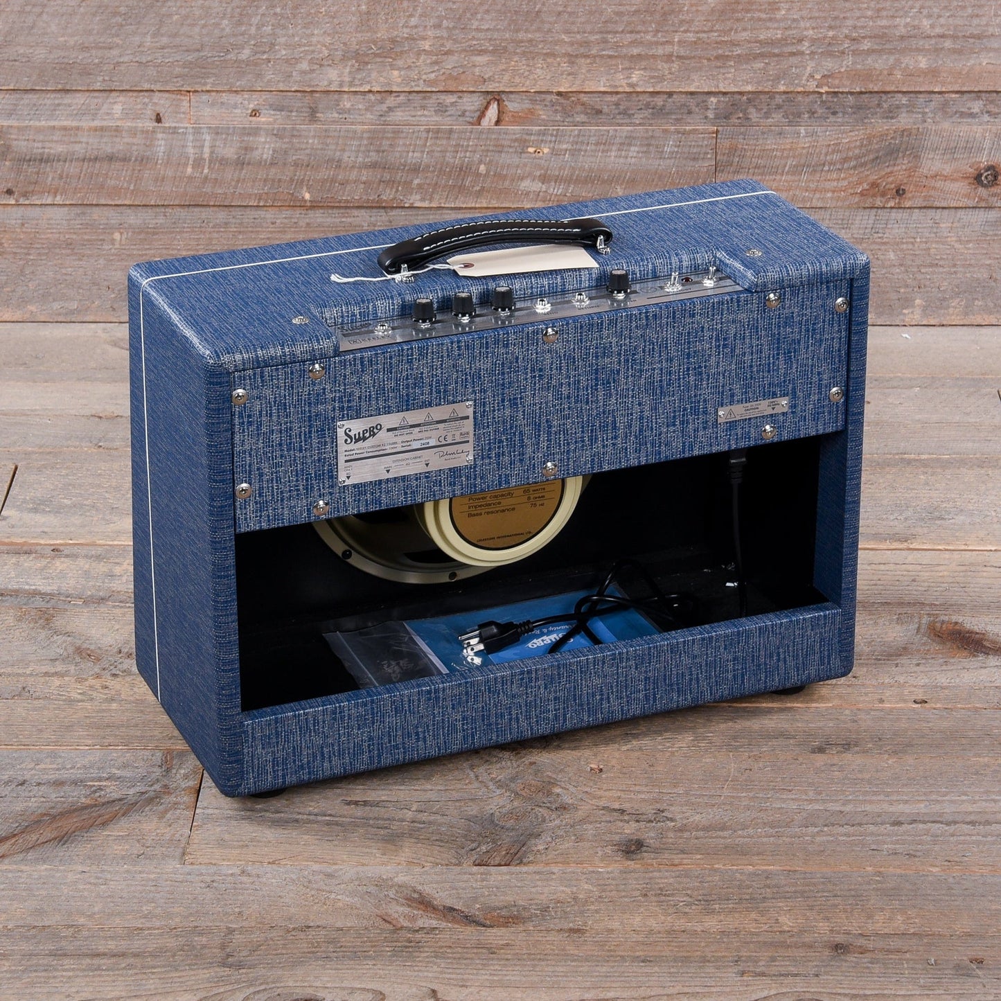 Supro Keeley 12 25W 1x12" Combo Blue Rhino Hide Amps / Guitar Combos