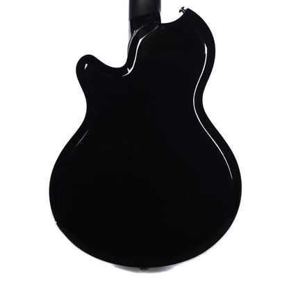 Supro Huntington I Bass Jet Black Bundle w/ Supro 15' Instrument Cable and Gig Bag Bass Guitars / 4-String