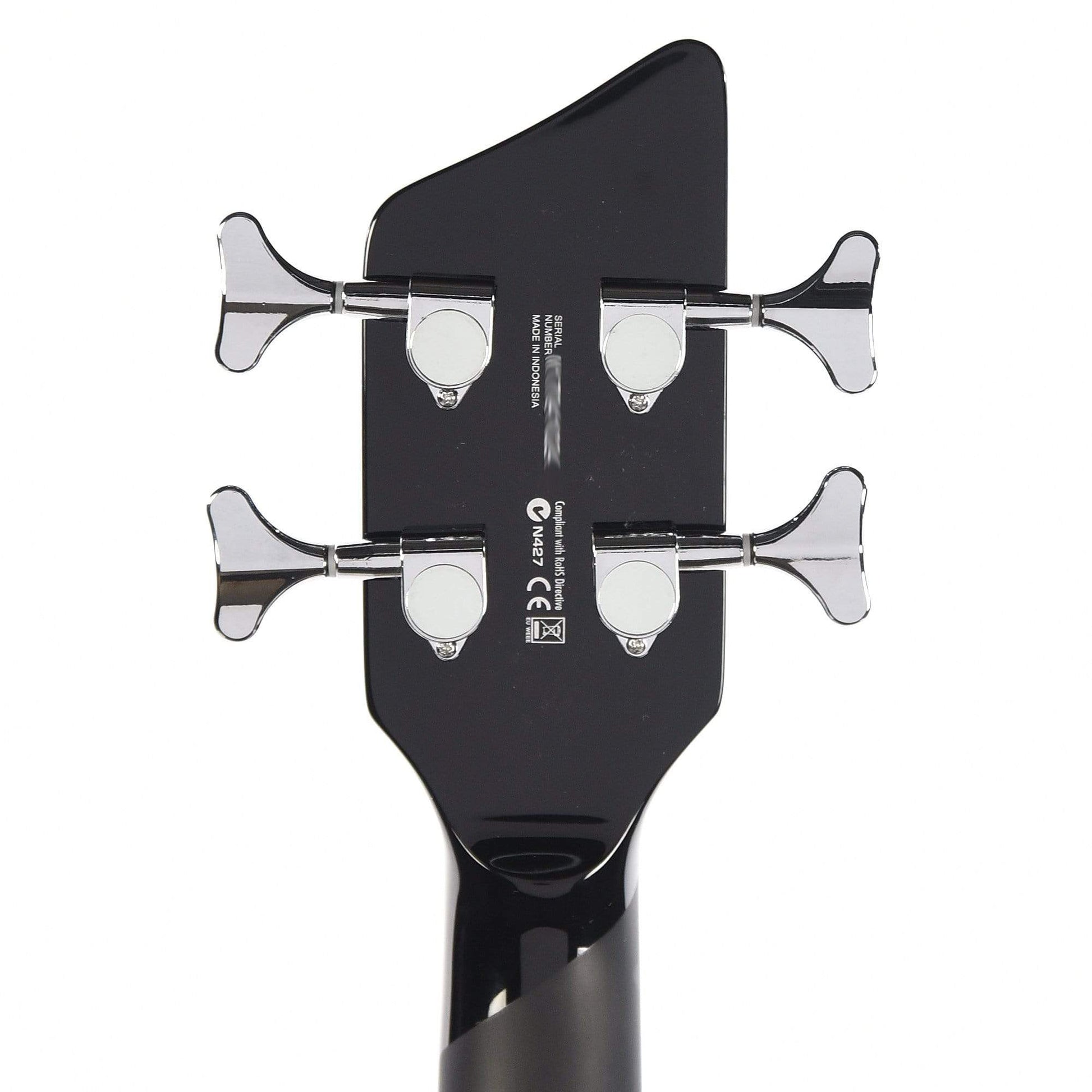 Supro Huntington I Bass Natural Mahogany w/Piezo Bundle w/ Supro 15' Instrument Cable and Gig Bag Bass Guitars / 4-String