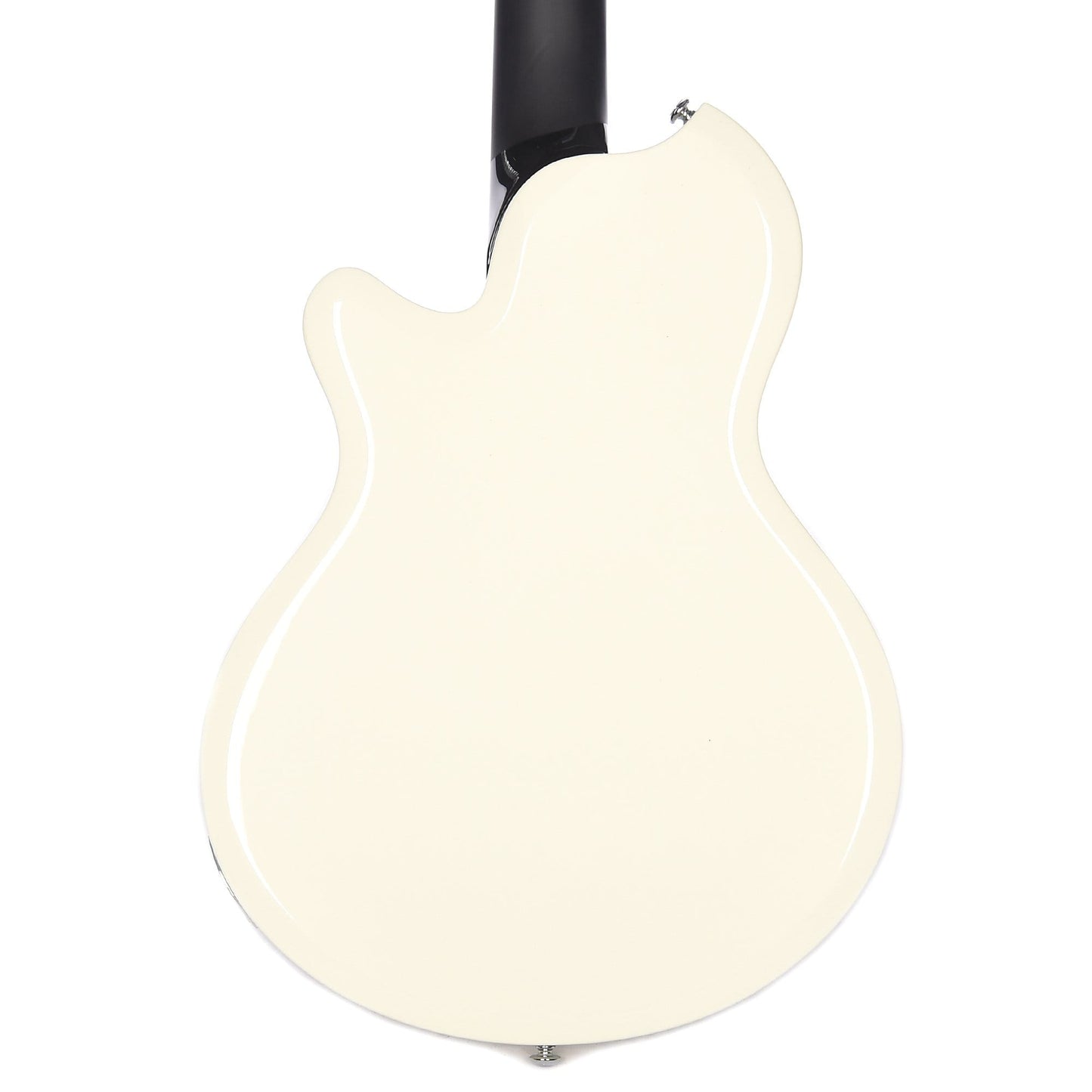 Supro Huntington II Bass Antique White Bundle w/ Supro 15' Instrument Cable and Gig Bag Bass Guitars / 4-String