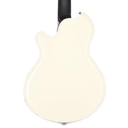 Supro Huntington II Bass Antique White Bundle w/ Supro 15' Instrument Cable and Gig Bag Bass Guitars / 4-String