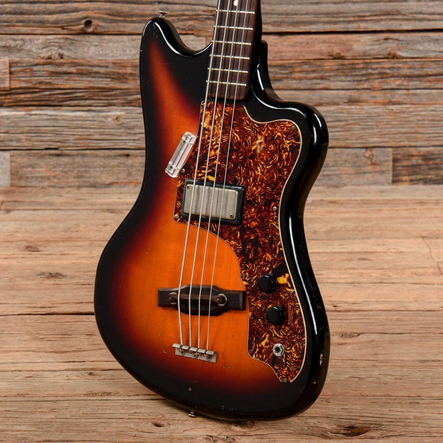 Supro Taurus Vintage Sunburst 1960s Bass Guitars / 4-String