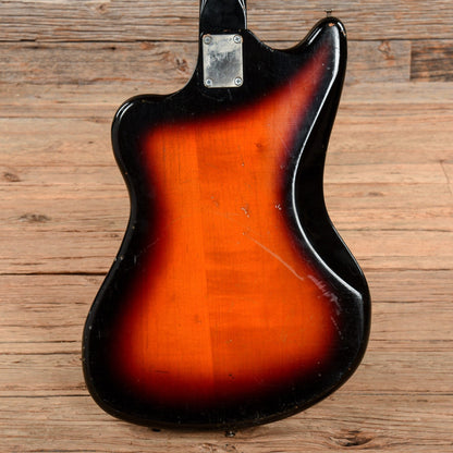 Supro Taurus Vintage Sunburst 1960s Bass Guitars / 4-String