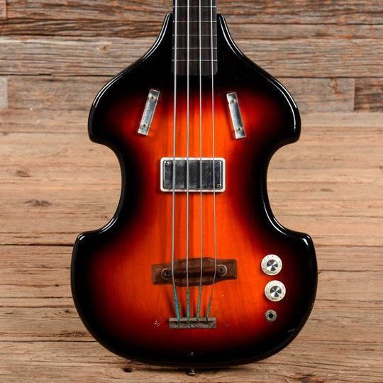 Supro Violin Bass  1960s Bass Guitars / 4-String