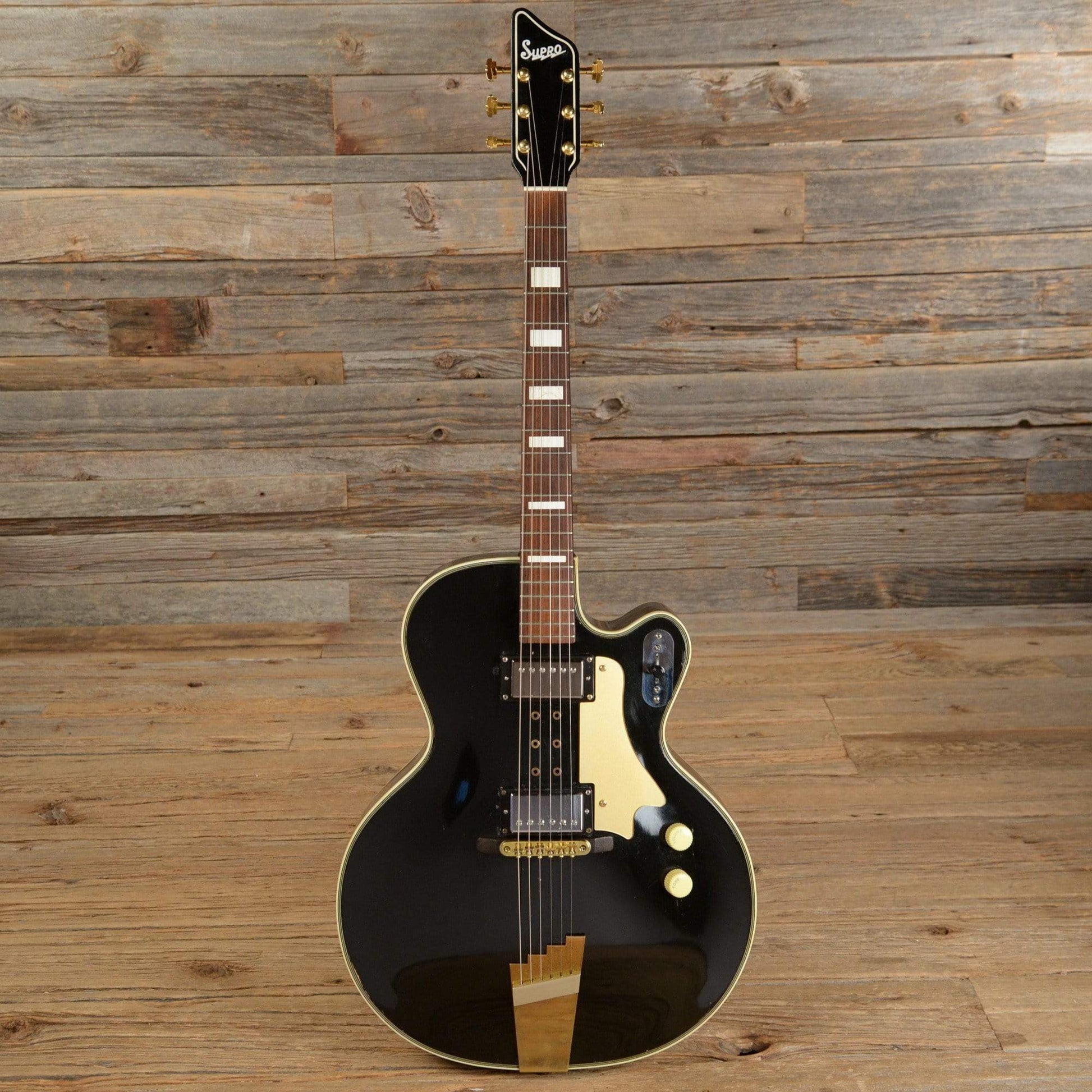 Supro  Black 1959 Electric Guitars / Hollow Body