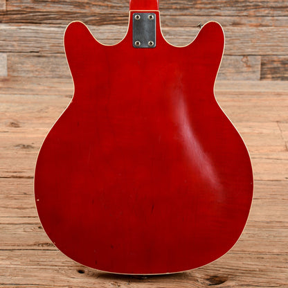 Supro Coronado Red 1968 Electric Guitars / Hollow Body