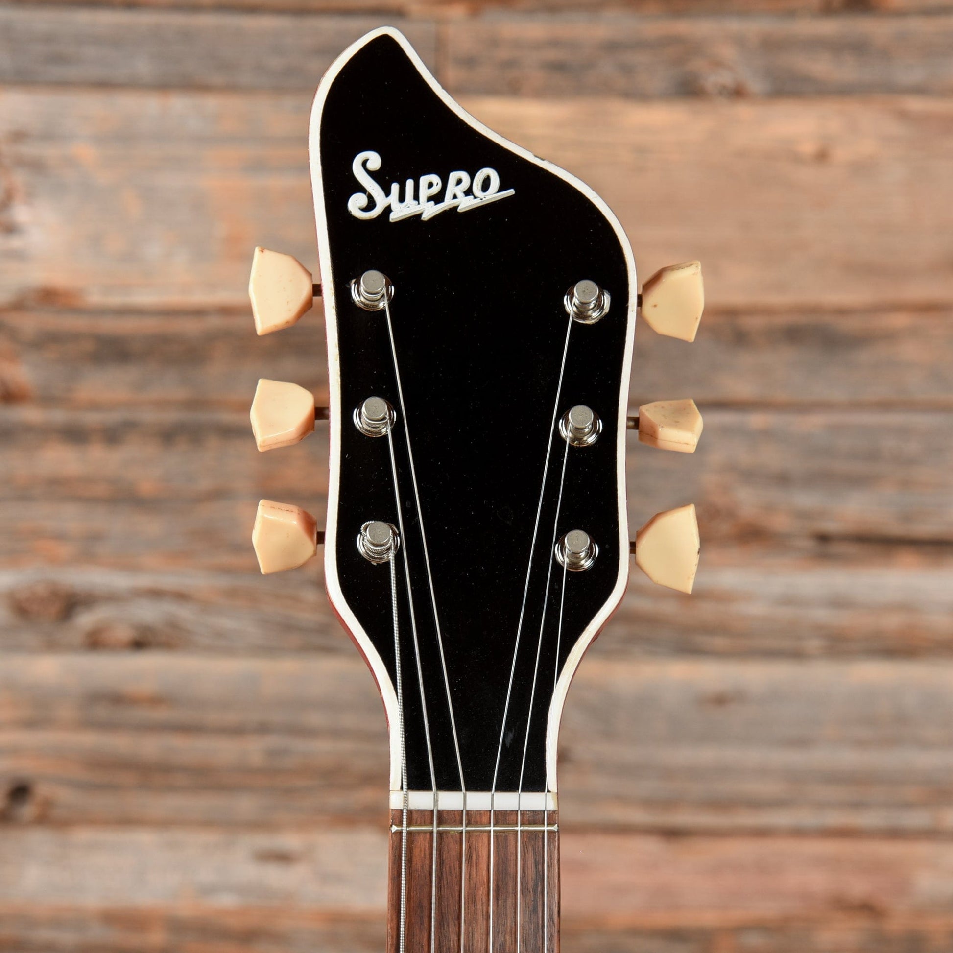 Supro Coronado Red 1968 Electric Guitars / Hollow Body