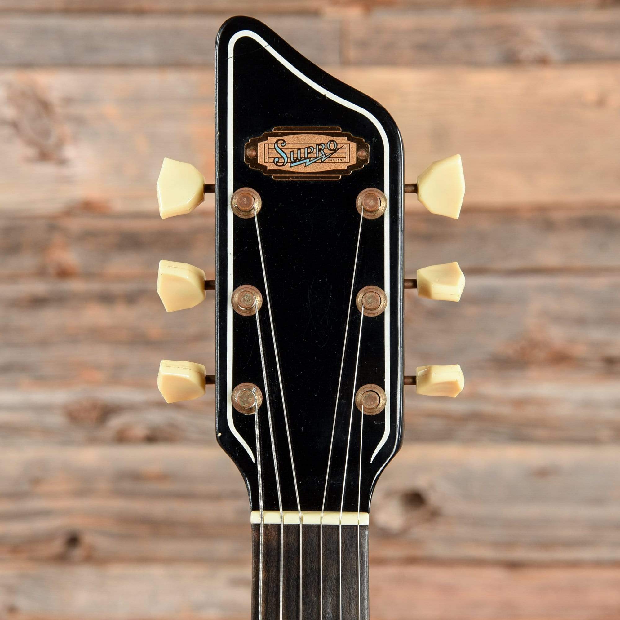 Supro Del Mar Natural 1961 Electric Guitars / Hollow Body