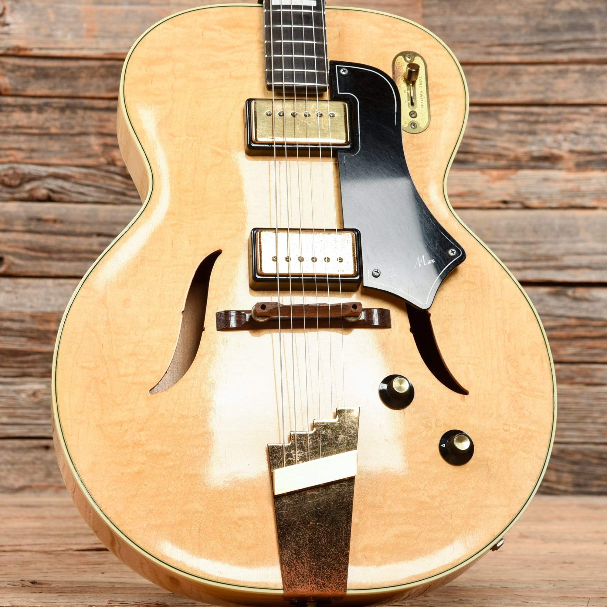 Supro Del Mar Natural 1961 Electric Guitars / Hollow Body