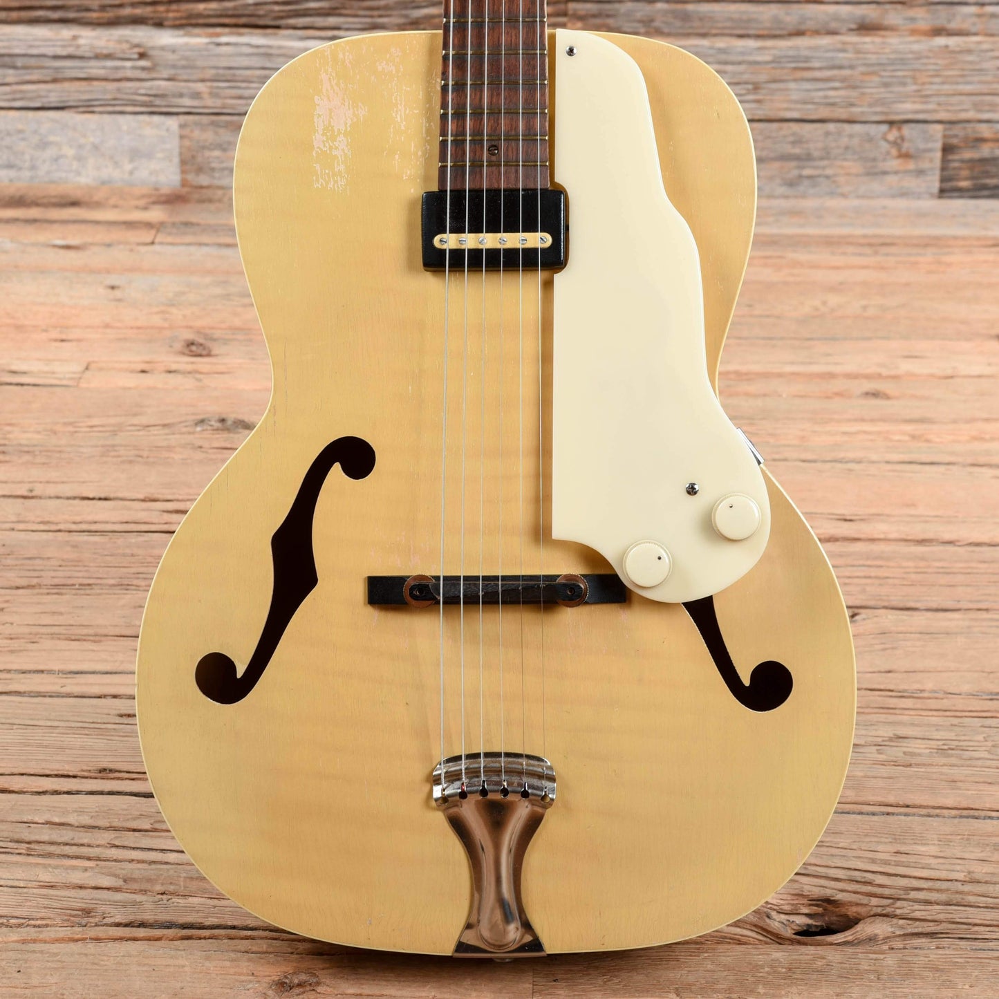 Supro El Capitan Blonde 1950s Electric Guitars / Hollow Body