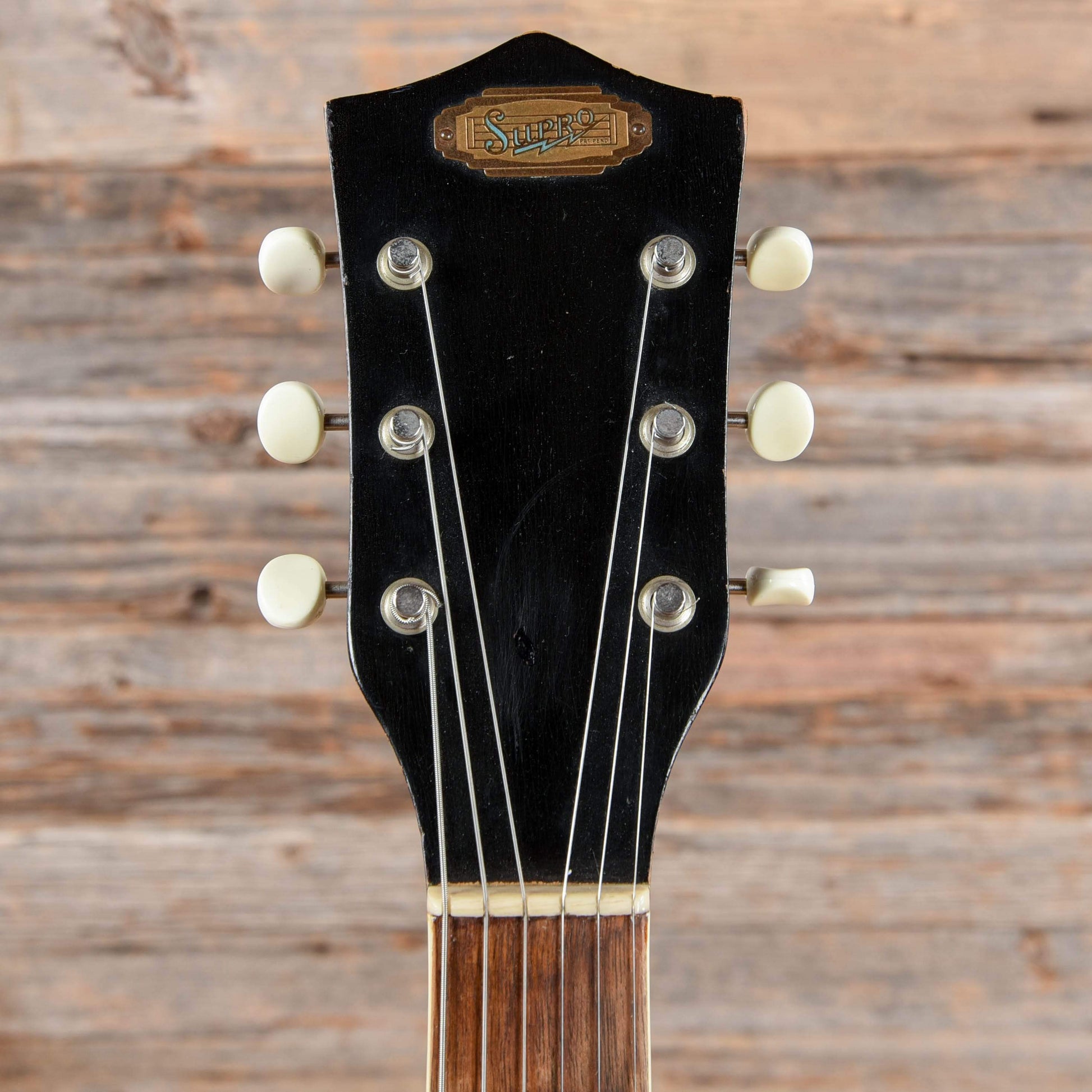 Supro El Capitan Sunburst 1955 Electric Guitars / Hollow Body