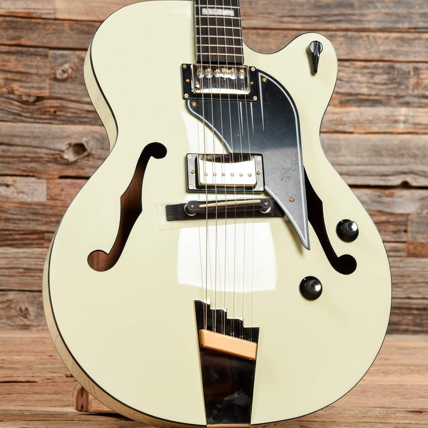 Supro Sierra Reissue Prototype White 2017 Electric Guitars / Hollow Body
