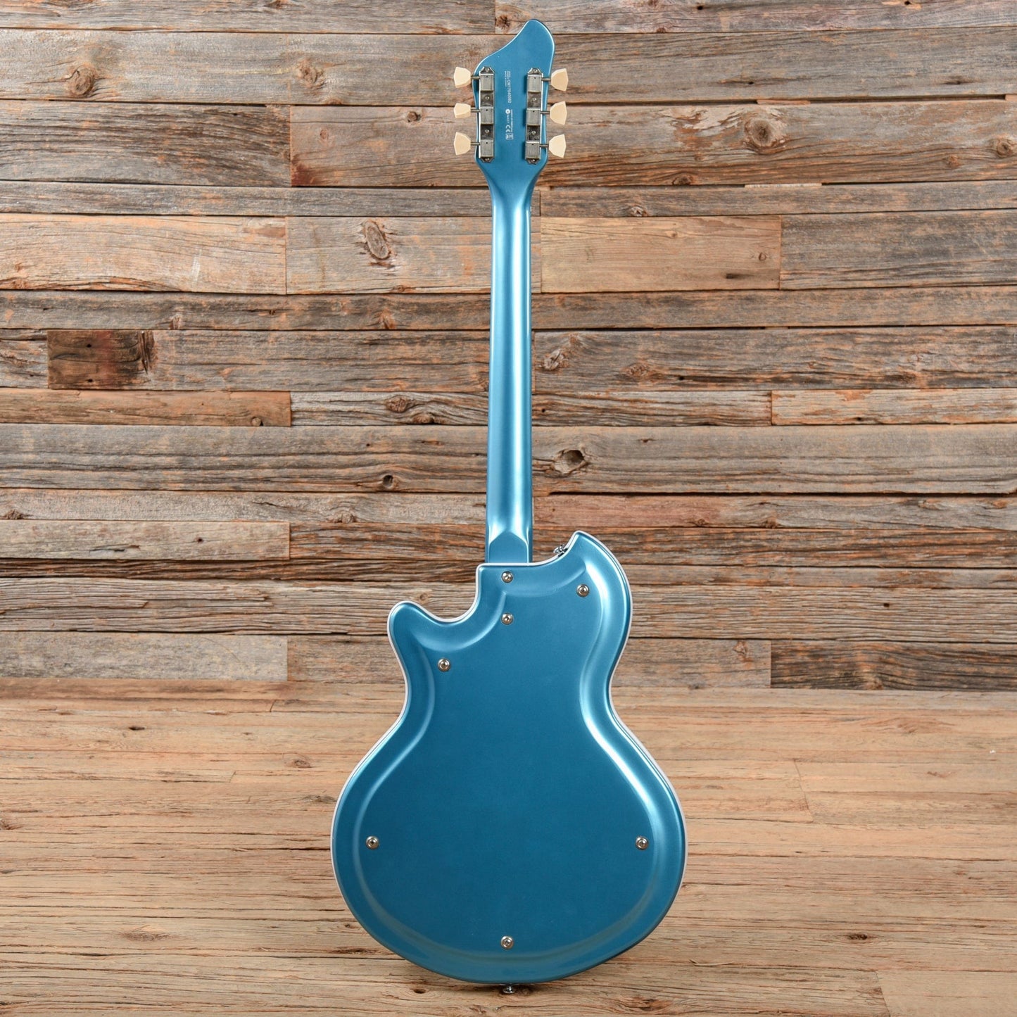 Supro 1570WB Sahara Single Pickup Americana Series Wedgewood Blue Metallic 2017 Electric Guitars / Semi-Hollow