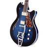 Supro 2052ABB7 Clermont Midnight Blueburst w/Bigsby Electric Guitars / Semi-Hollow