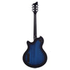 Supro 2052ABB7 Clermont Midnight Blueburst w/Bigsby Electric Guitars / Semi-Hollow