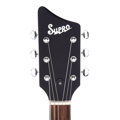 Supro 2052ABB7 Clermont Midnight Blueburst w/Bigsby Electric Guitars / Semi-Hollow