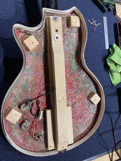 Supro Resoglass Red 1963 Electric Guitars / Semi-Hollow