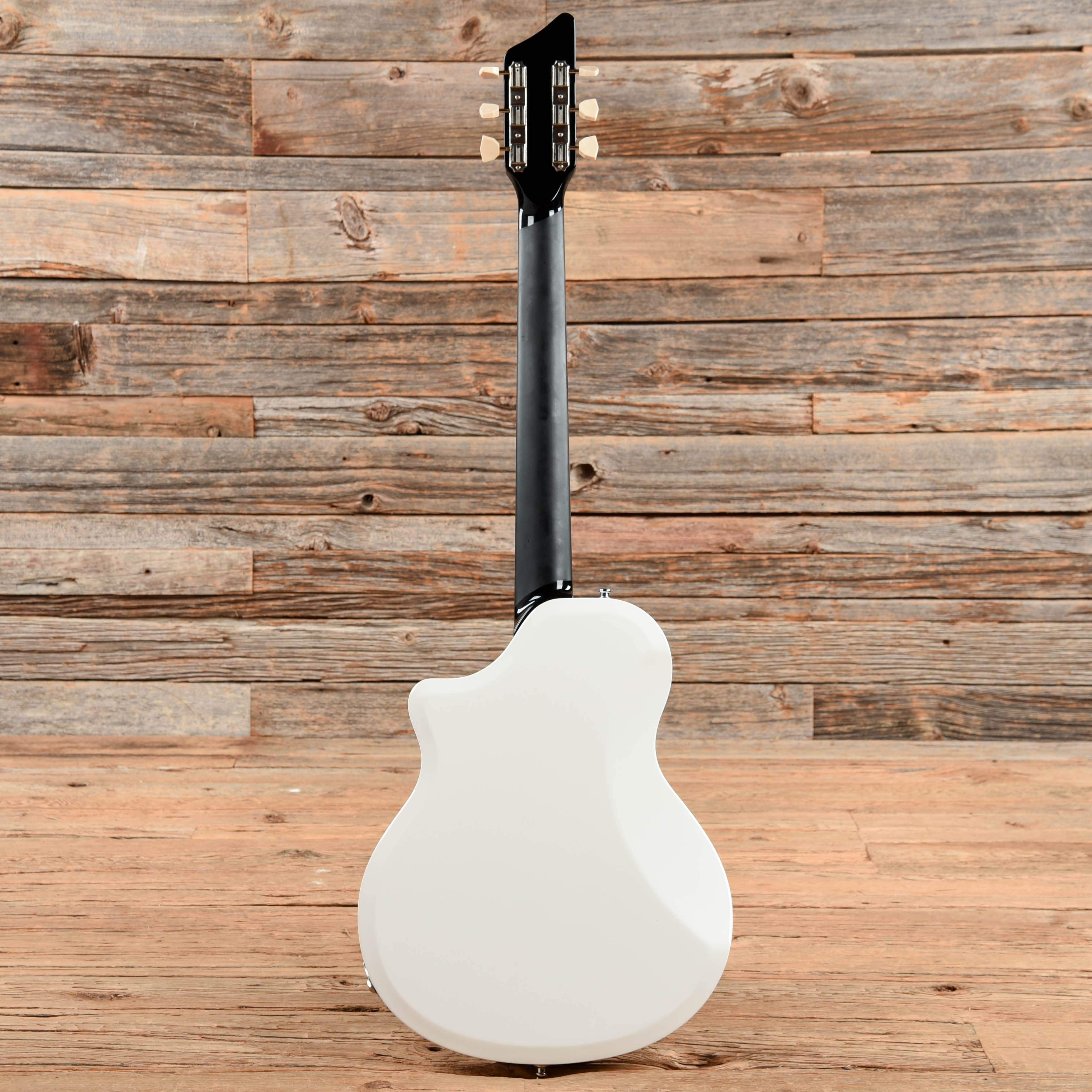 Supro 1224 Dual Tone Prototype White Electric Guitars / Solid Body