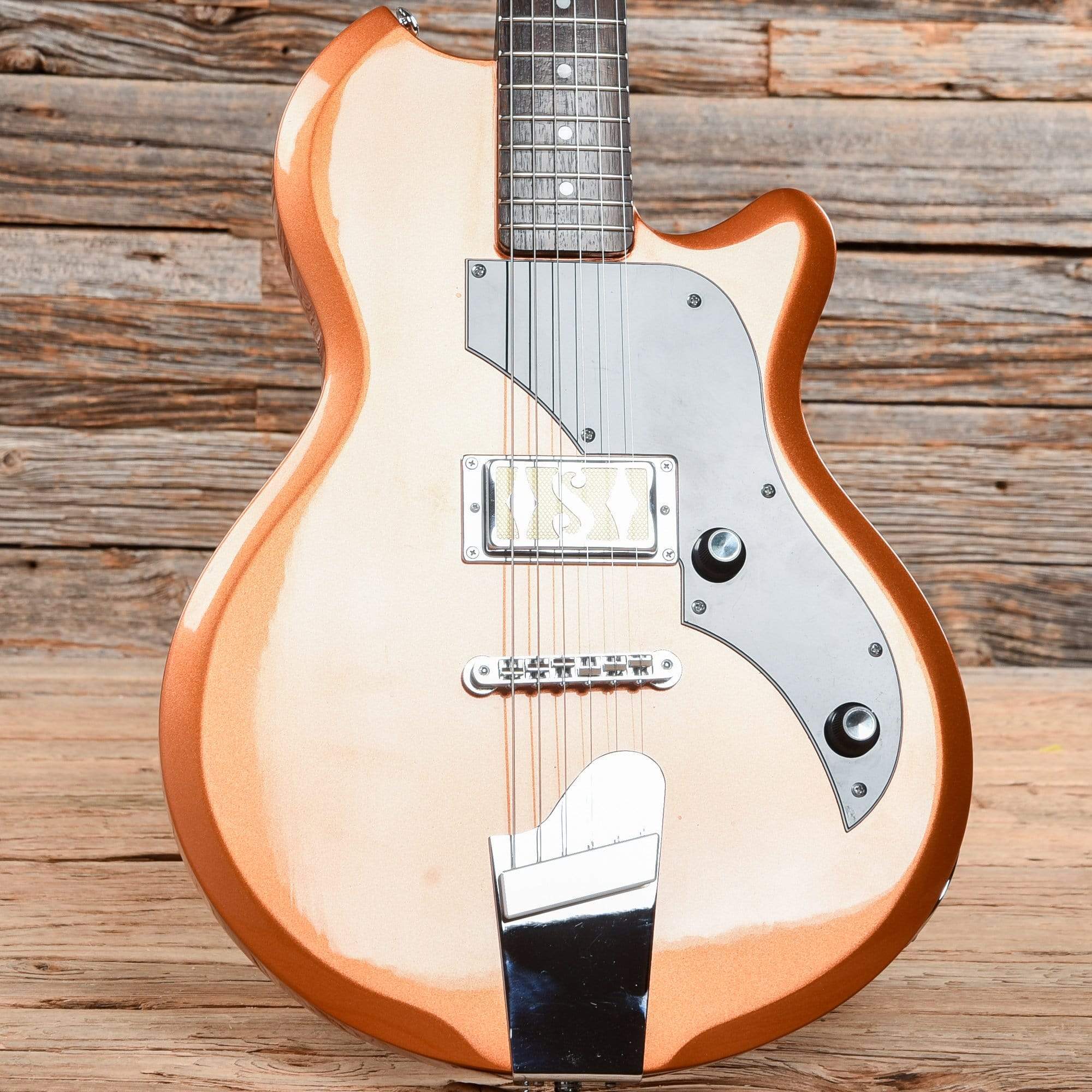 Supro 2010BZ Jamesport Bronze Metallic 2017 Electric Guitars / Solid Body