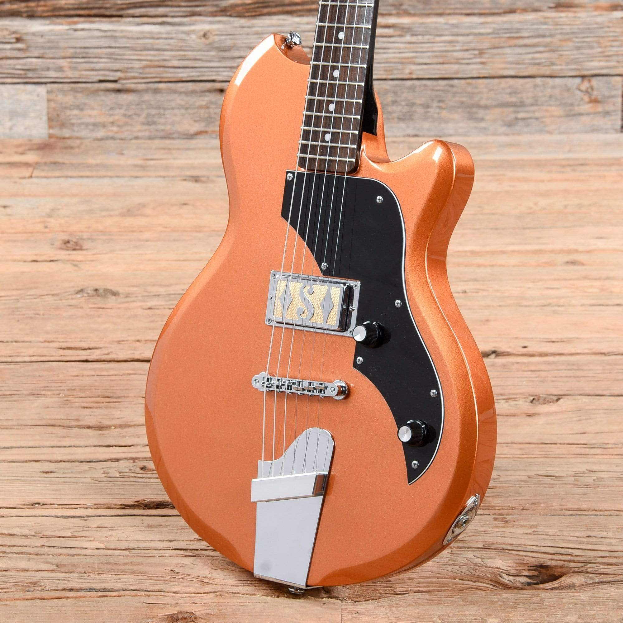 Supro 2010BZ Jamesport Bronze Metallic 2017 Electric Guitars / Solid Body