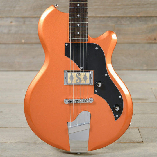 Supro 2010BZ Jamesport Bronze Metallic Electric Guitars / Solid Body