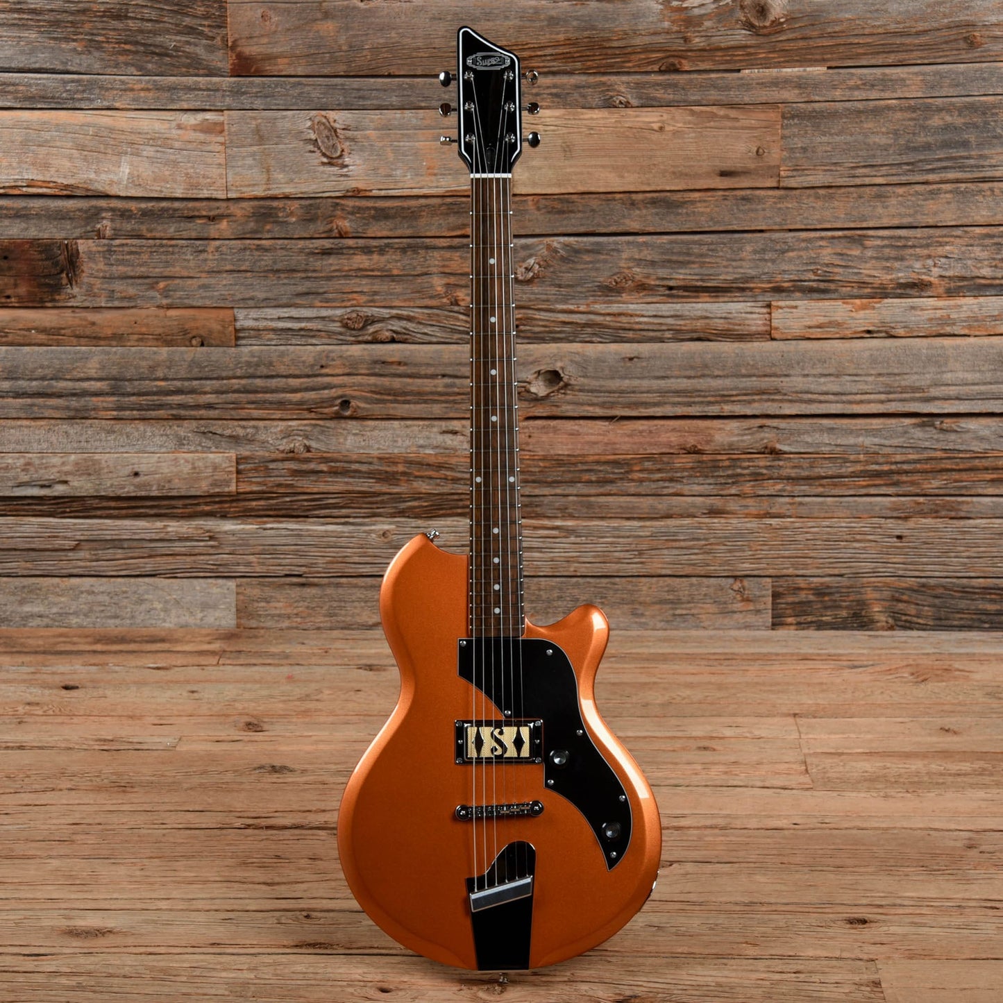 Supro 2010BZ Jamesport Single Pickup Bronze Metallic 2017 Electric Guitars / Solid Body