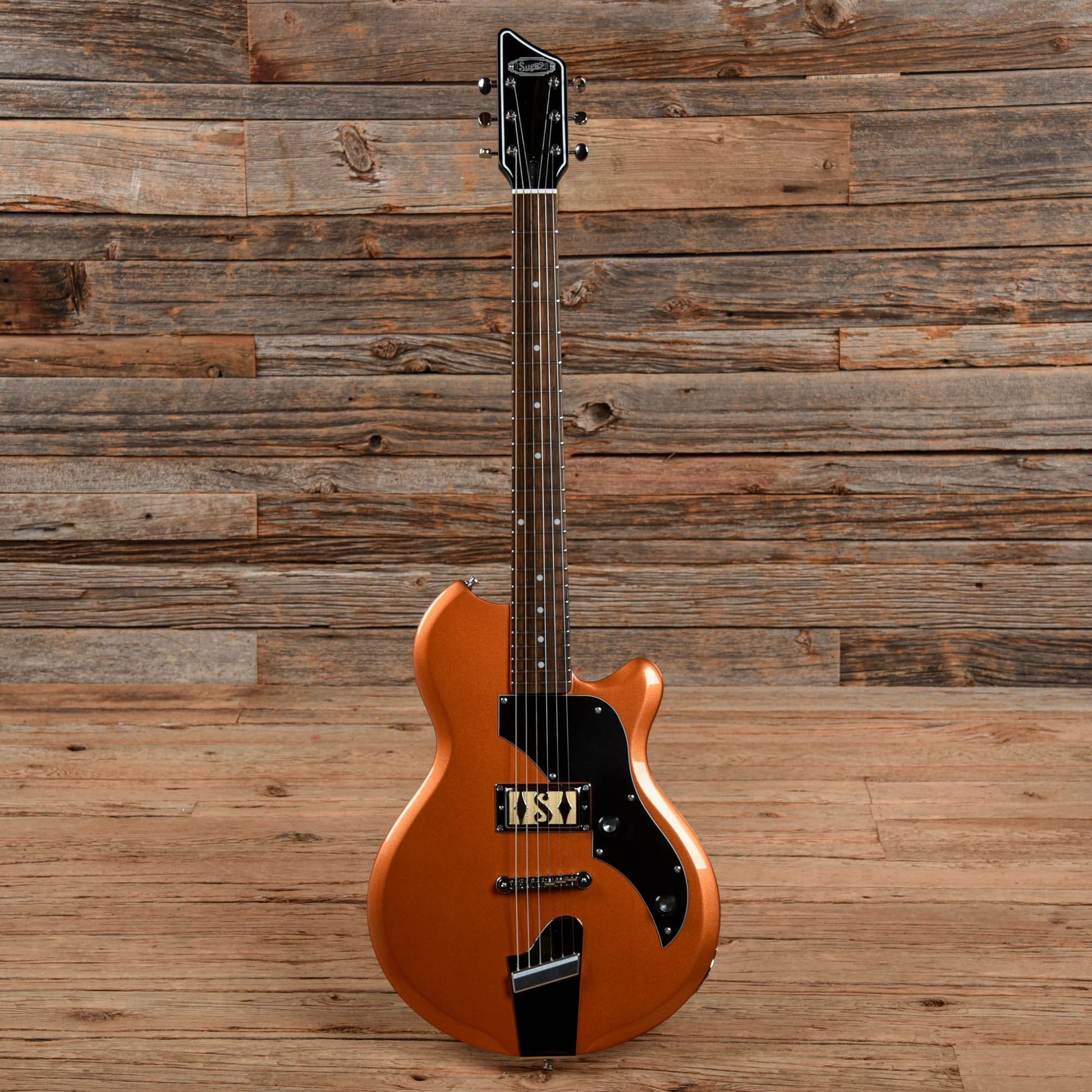 Supro 2010BZ Jamesport Single Pickup Bronze Metallic 2017 Electric Guitars / Solid Body