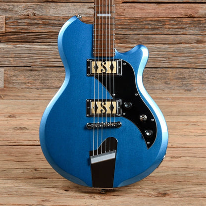 Supro 2020BM Westbury Dual Pickup Island Series Ocean Blue Metallic 2017 Electric Guitars / Solid Body