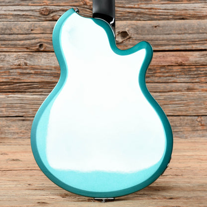 Supro 2020TM Westbury Dual Pickup Island Series Turquoise Metallic 2017 LEFTY Electric Guitars / Solid Body