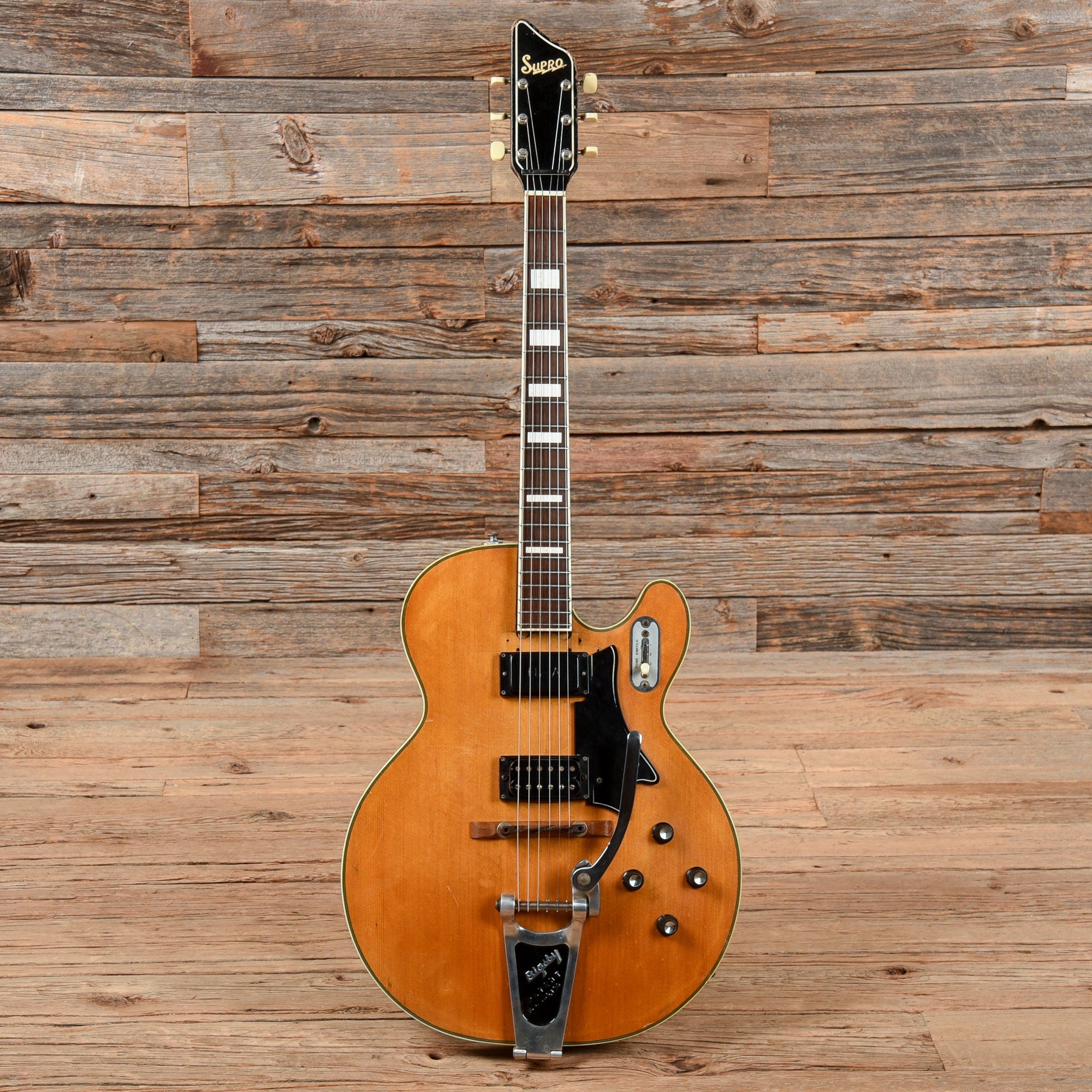Supro Coronado Natural 1960 Electric Guitars / Solid Body
