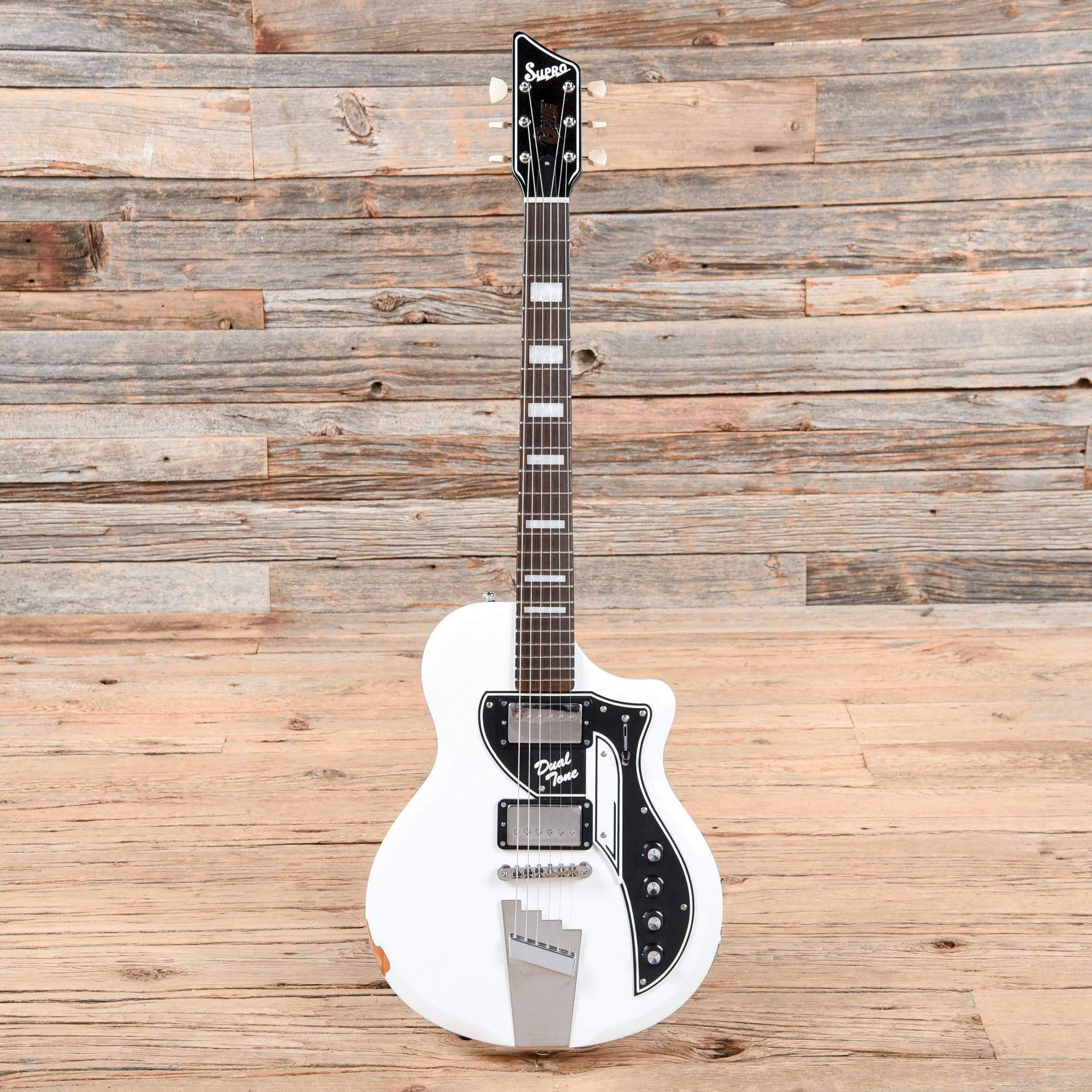 Supro David Bowie 1961 Dual Tone Hardtail Electric Guitars / Solid Body