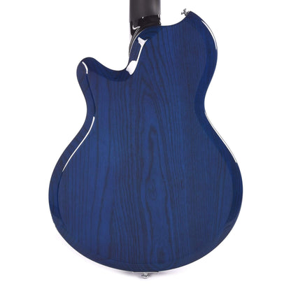 Supro Island Series Westbury Baritone Trans Blue Electric Guitars / Solid Body