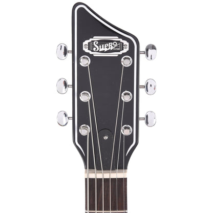 Supro Island Series Westbury Baritone Trans Blue Electric Guitars / Solid Body