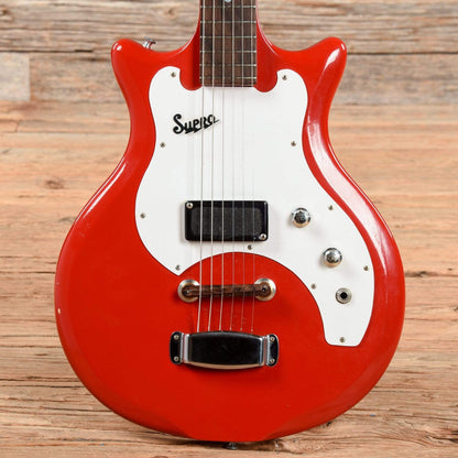 Supro Ozark Red 1965 Electric Guitars / Solid Body