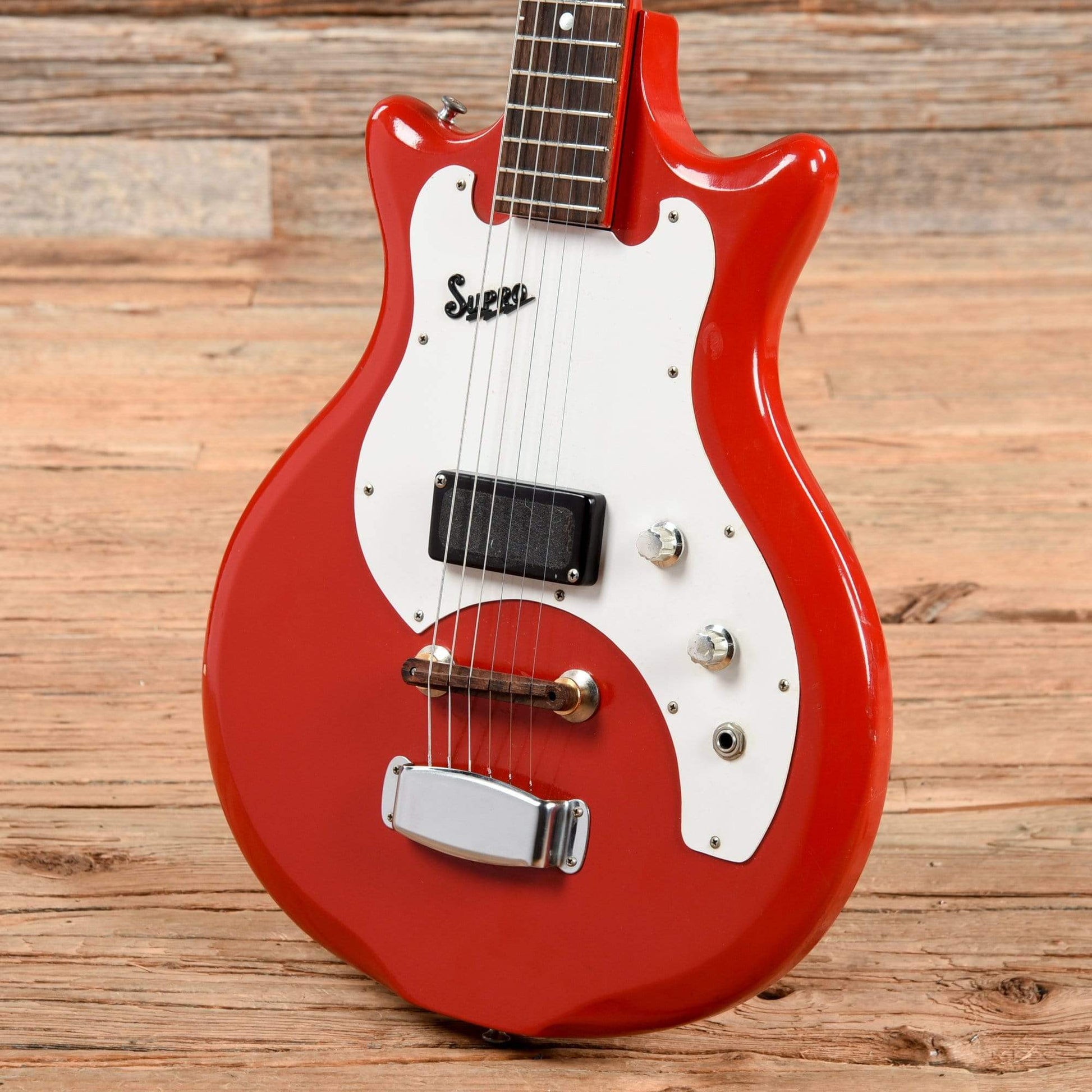 Supro Ozark Red 1965 Electric Guitars / Solid Body