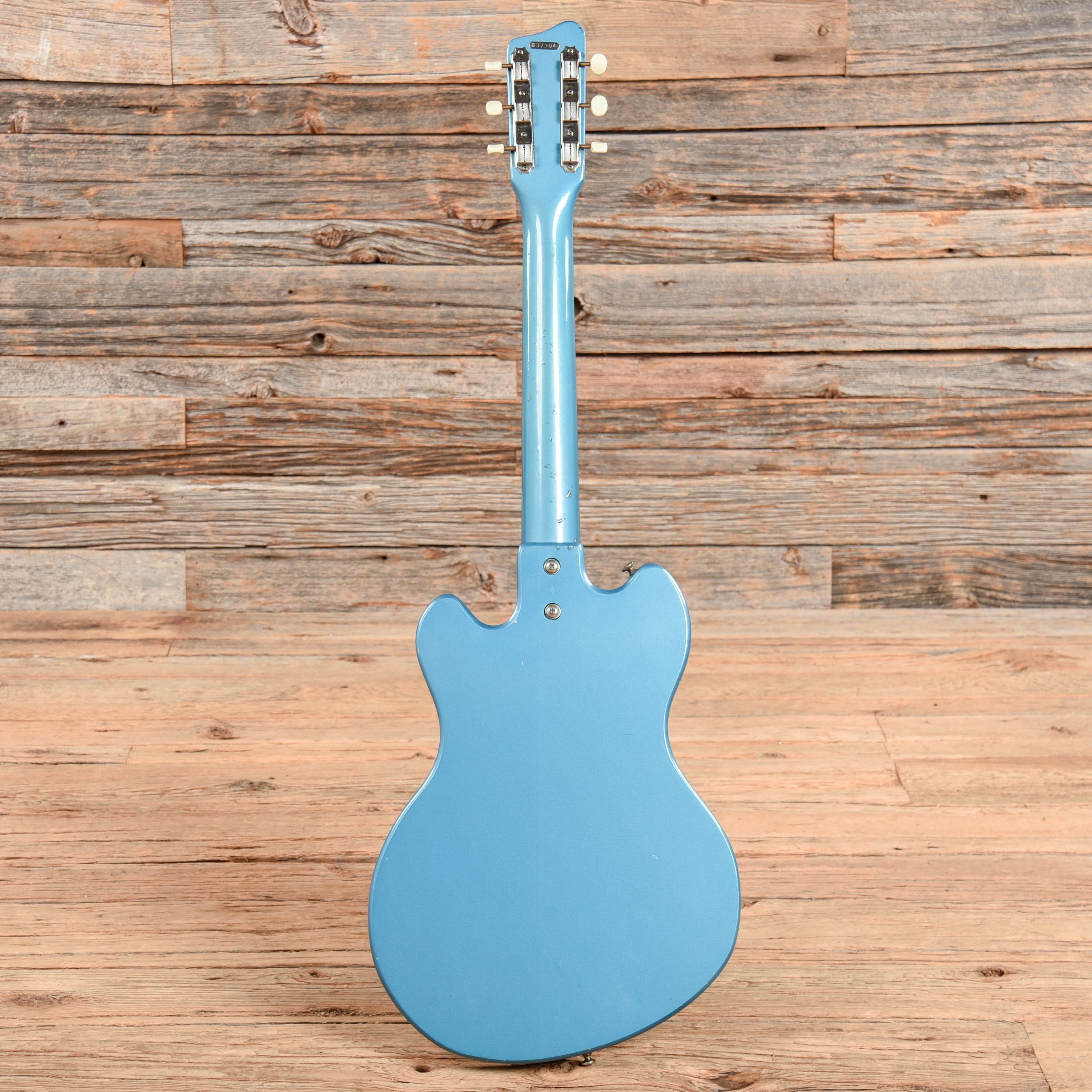 Supro S507 Super Seven Calypso Blue 1960s – Chicago Music Exchange