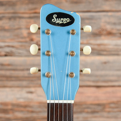 Supro S507 Super Seven Calypso Blue 1960s Electric Guitars / Solid Body