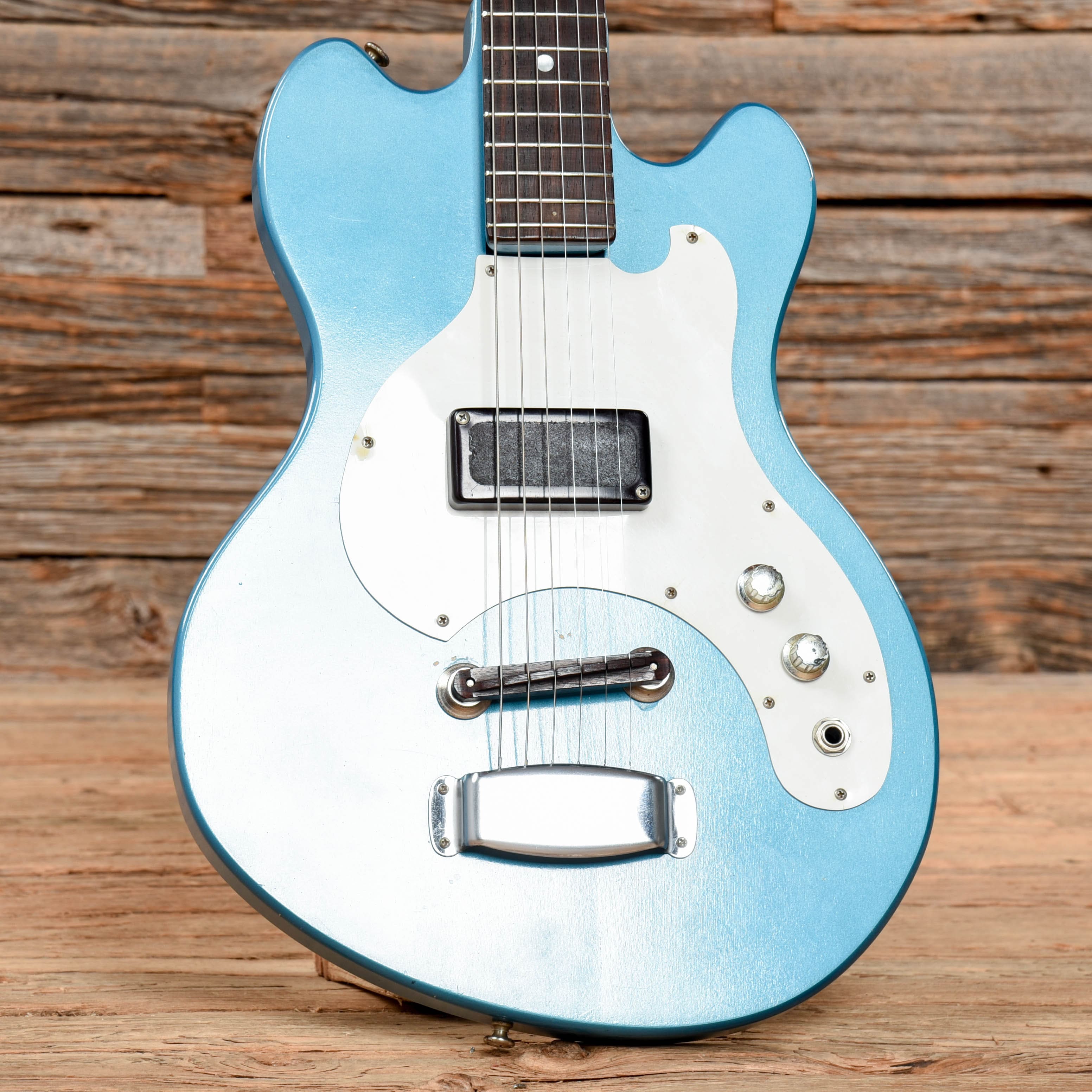 Supro S507 Super Seven Calypso Blue 1960s Electric Guitars / Solid Body