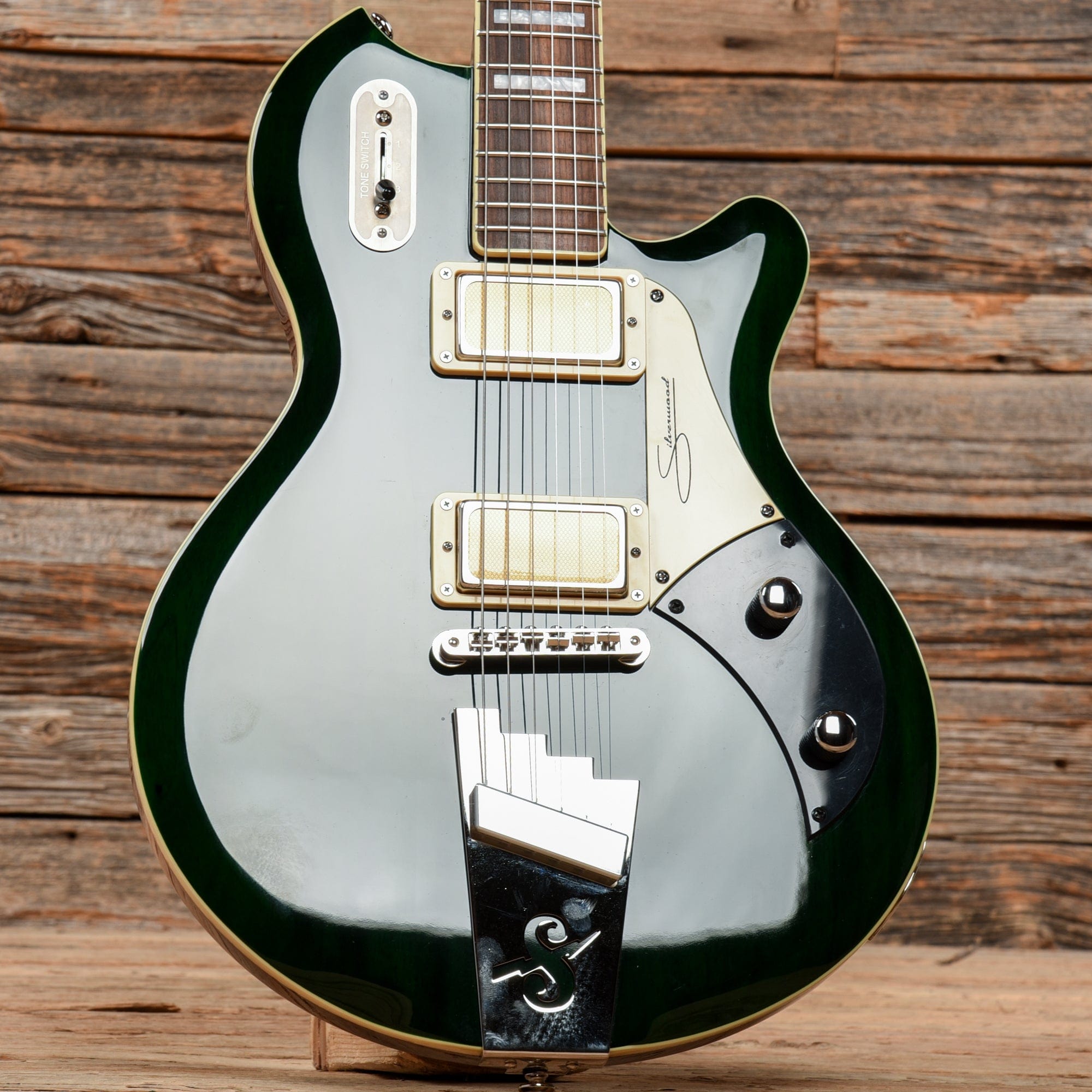 Supro Silverwood British Racing Green 2019 – Chicago Music Exchange