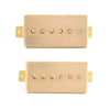 Supro USA Super Alnico Pickup Set Brushed Gold Bundle Parts / Guitar Pickups