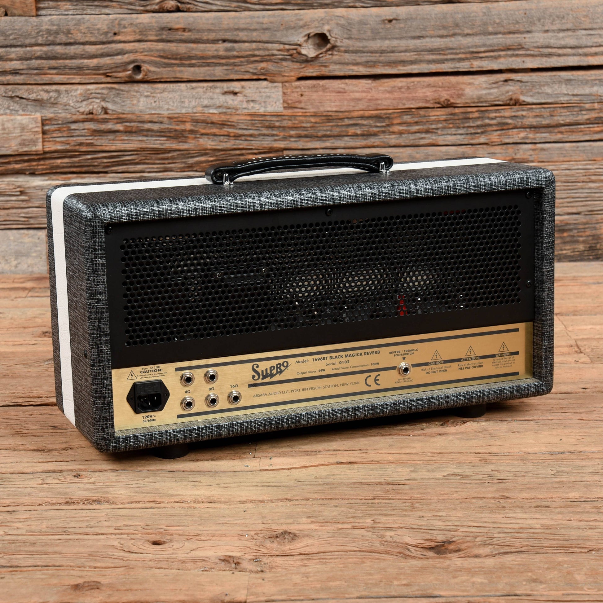 Supro 1696RTH Black Magick Reverb Head