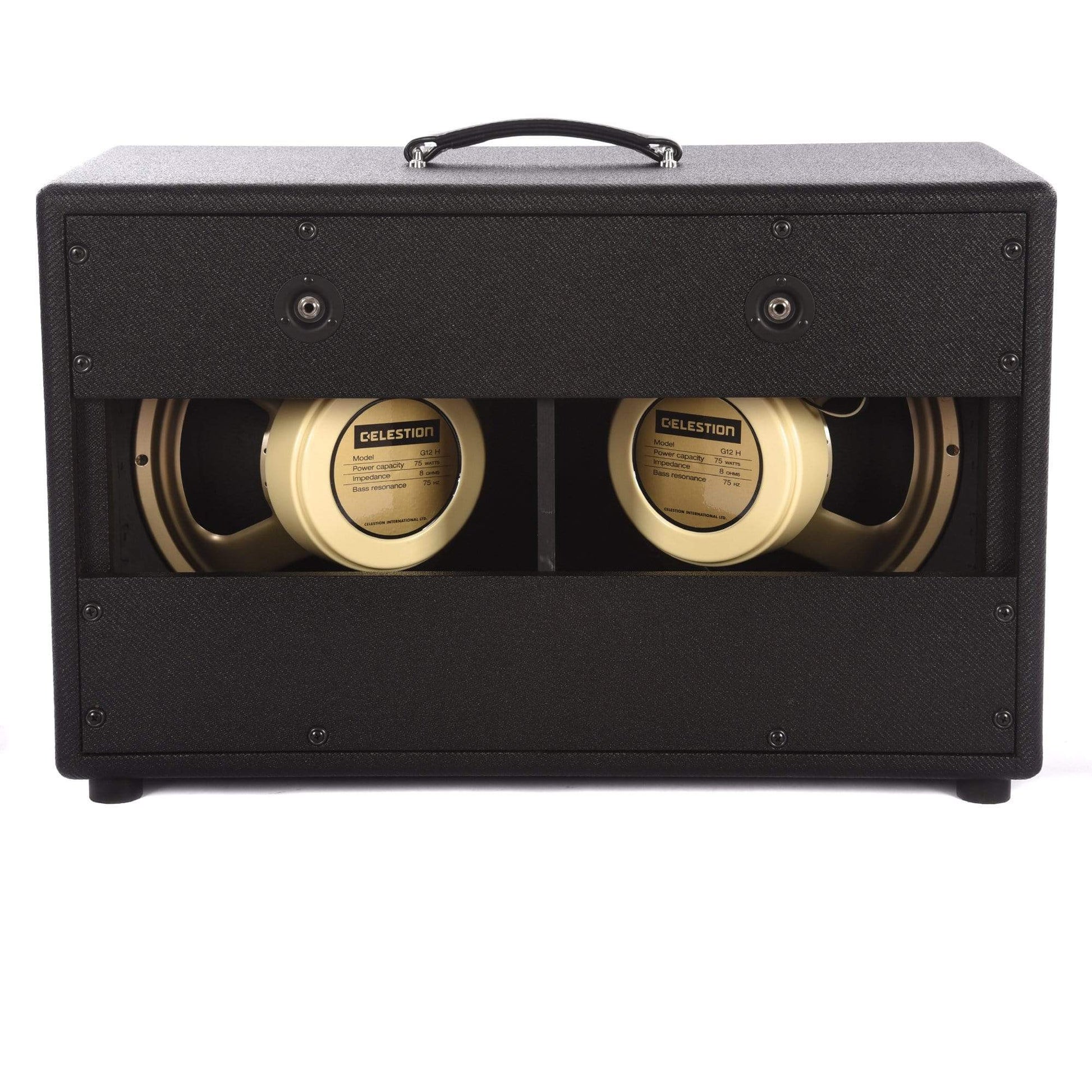 Swart 2x12 Stereo Speaker Cabinet Dark Tweed w/Celestion Creamback Speakers Amps / Guitar Cabinets