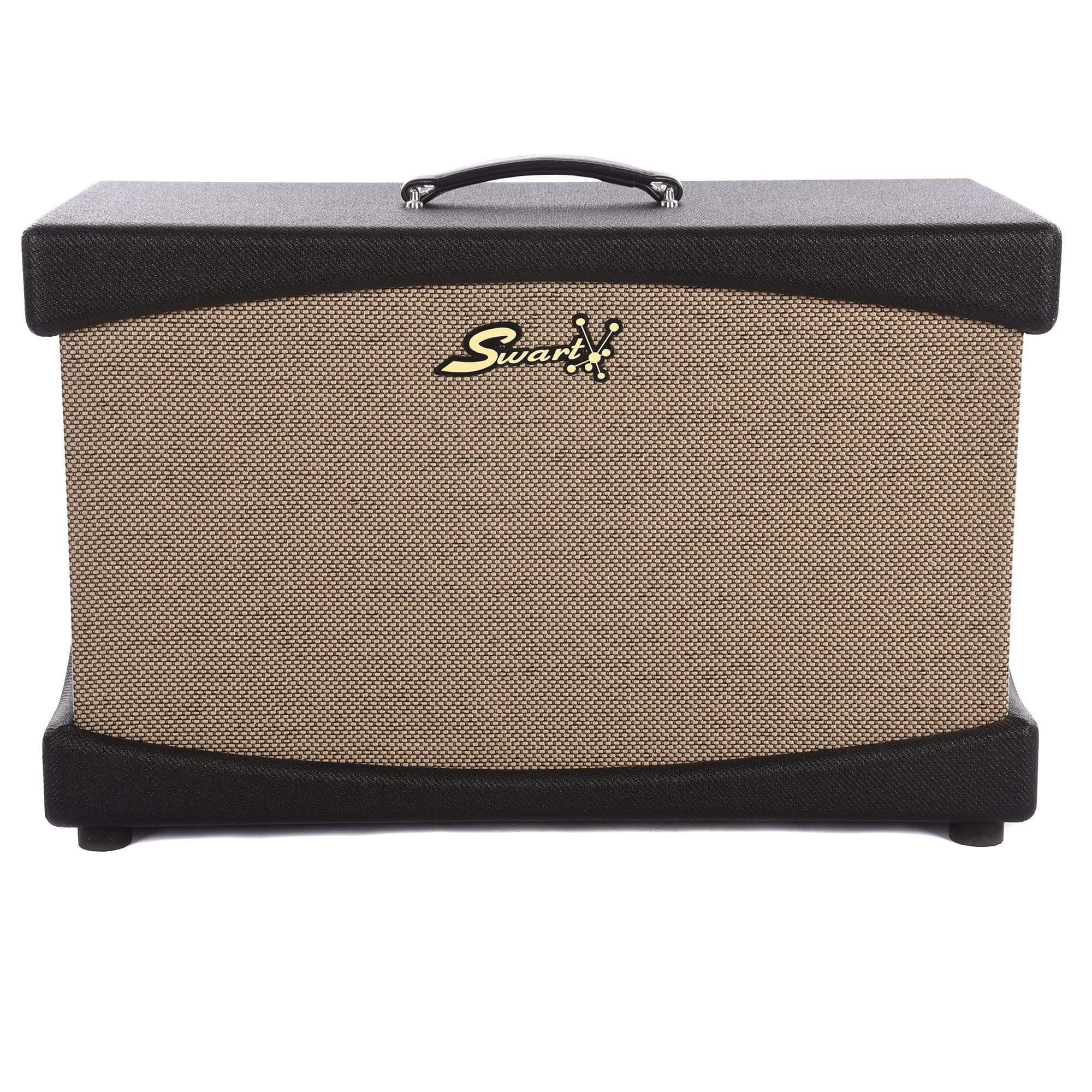 Swart 2x12 Stereo Speaker Cabinet Dark Tweed w/Celestion Creamback Speakers Amps / Guitar Cabinets