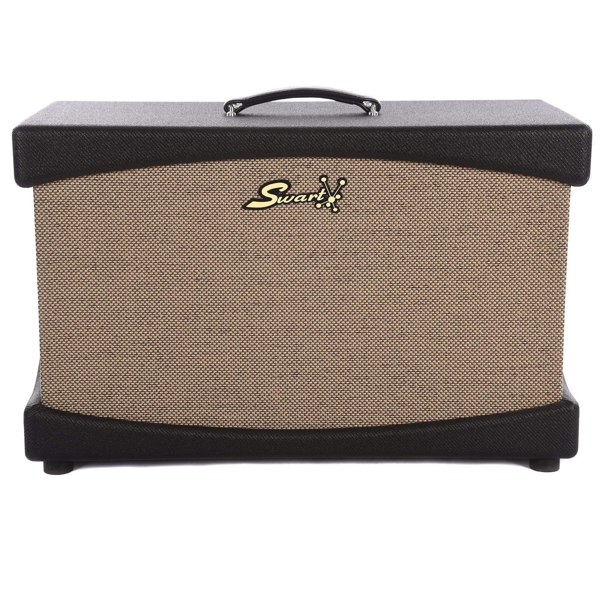 Swart 2x12 Stereo Speaker Cabinet Dark Tweed w/Celestion Creamback Speakers Amps / Guitar Cabinets