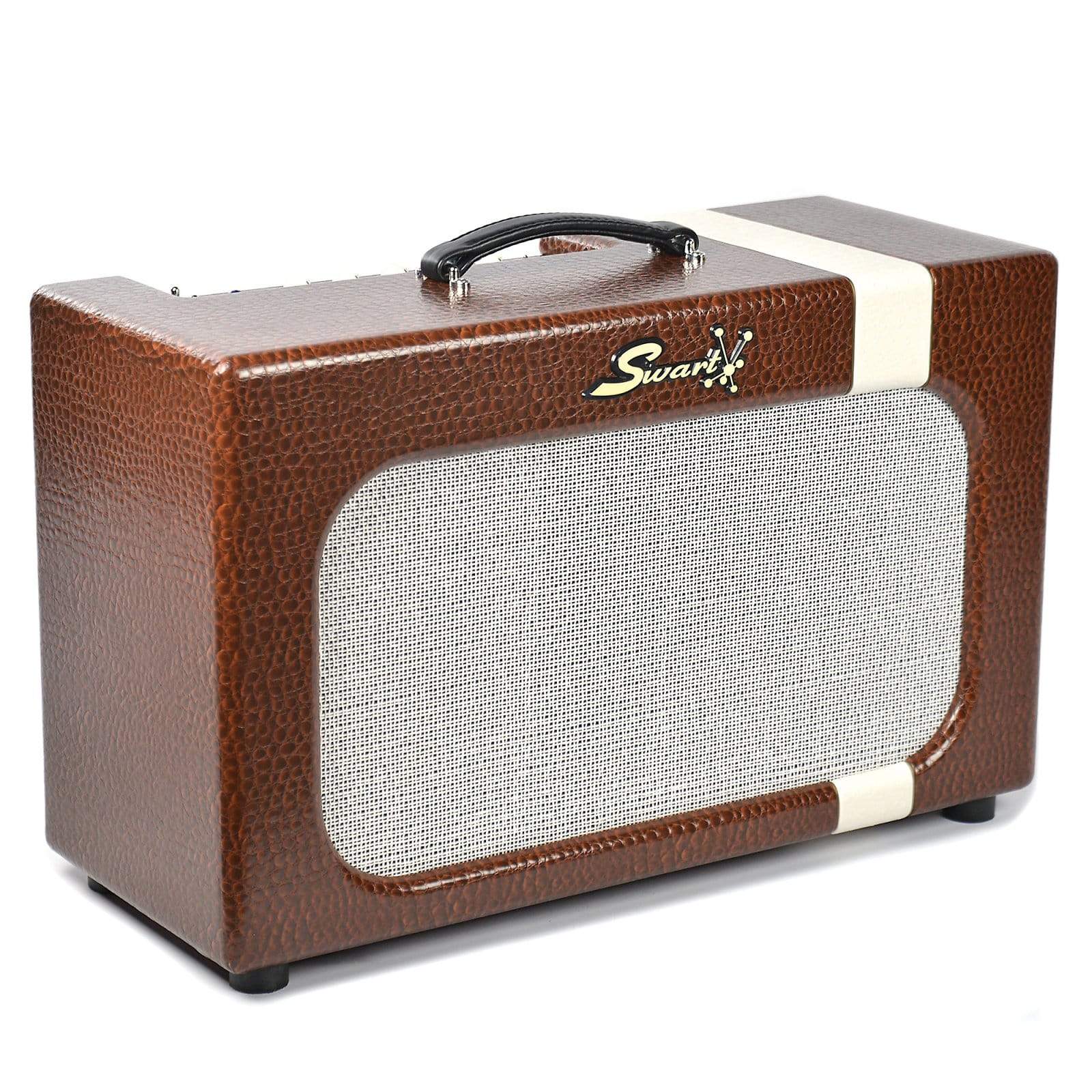 Swart MOD84 w/Celestion Blue Alnico Speaker & Gator White Ostrich Stripe Amps / Guitar Combos