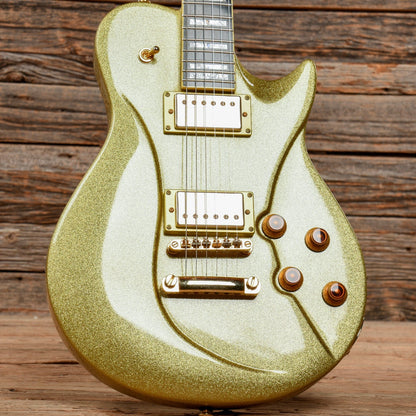 Switch Vibracell Gold Sparkle Electric Guitars / Solid Body