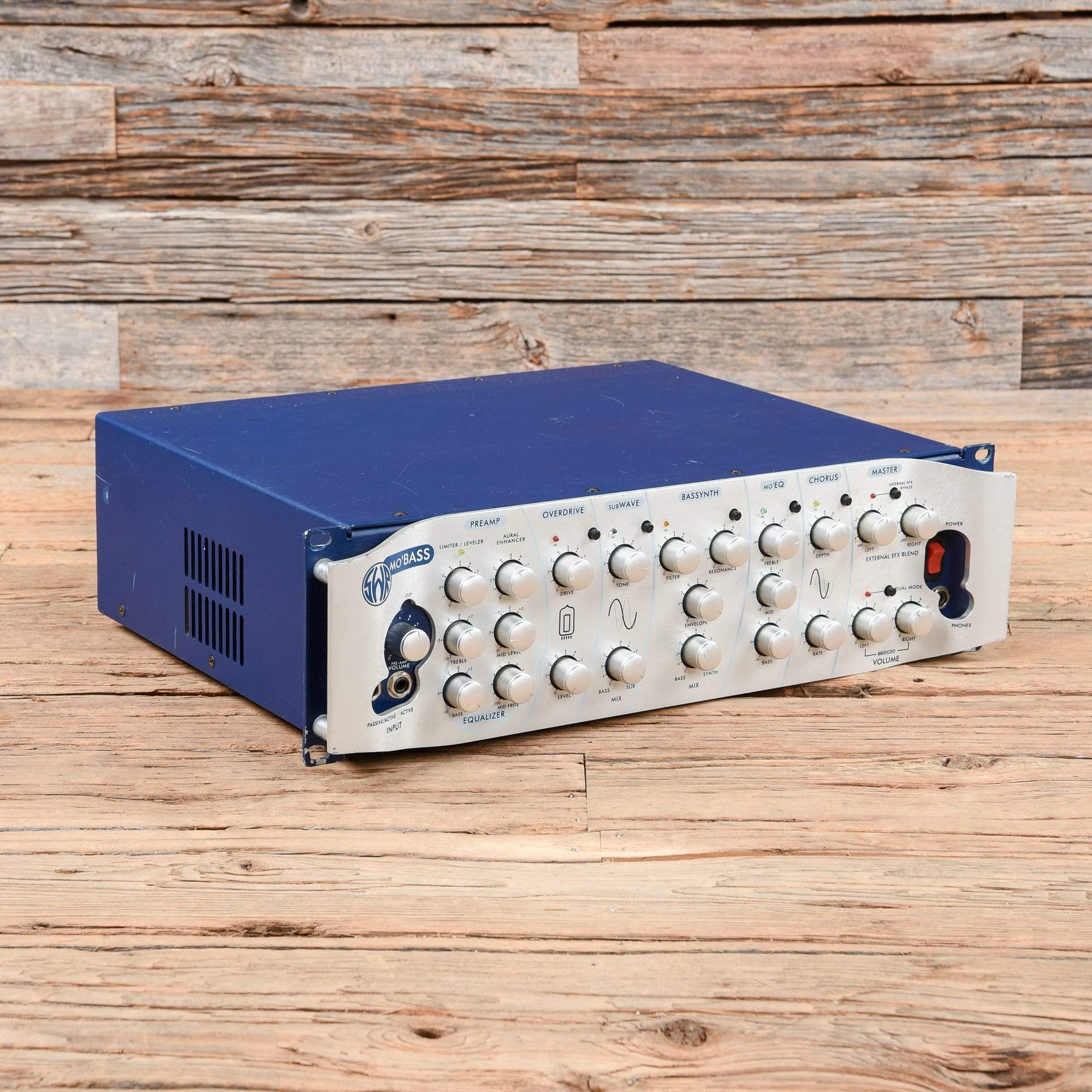 SWR Mo'Bass 1000w Bass Head w/Footswitch Chicago Music Exchange