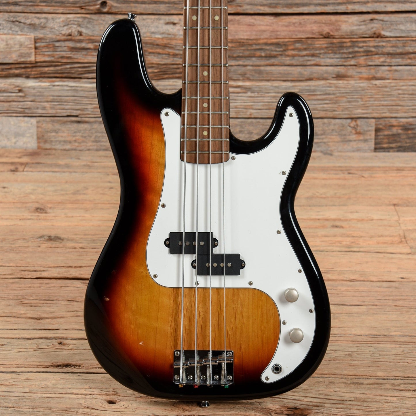 SX Guitars Vintage Series Bass Sunburst Bass Guitars / 4-String