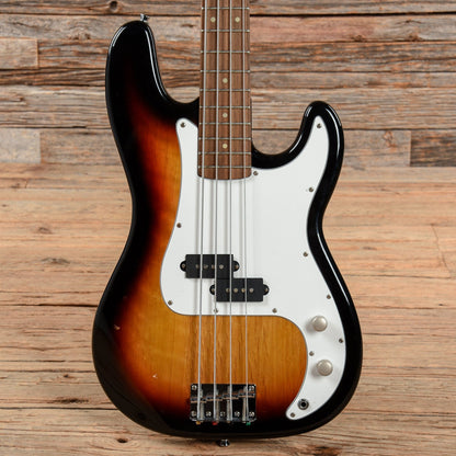 SX Guitars Vintage Series Bass Sunburst Bass Guitars / 4-String
